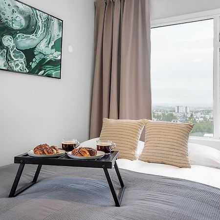 Charming Studio - Stunning Panorama View Reykjavík Exterior foto